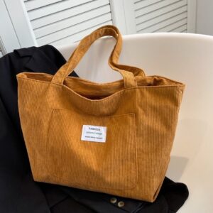 The Couduroy Tote Bags